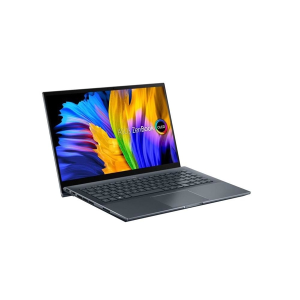 ნოუთბუქი Asus UM535QE-KY220 Zenbook Pro 15.6" FHD, OLED, Ryzen 9 5900H, 16GB, 1TB SSD, RTX 3050TI 4GB, Grey