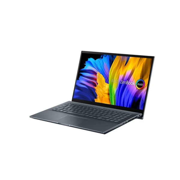 ნოუთბუქი Asus UM535QE-KY220 Zenbook Pro 15.6" FHD, OLED, Ryzen 9 5900H, 16GB, 1TB SSD, RTX 3050TI 4GB, Grey