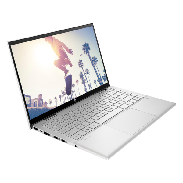 ნოუთბუქი HP 4H2H2EA Slinky 21C1, Pavilion x360 14" Touch, i7-1165G7, 16GB, 512GB SSD, Fingerprint, Natural Silver