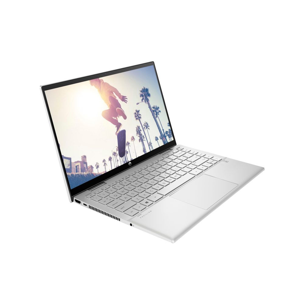 ნოუთბუქი HP 4H2H2EA Slinky 21C1, Pavilion x360 14" Touch, i7-1165G7, 16GB, 512GB SSD, Fingerprint, Natural Silver