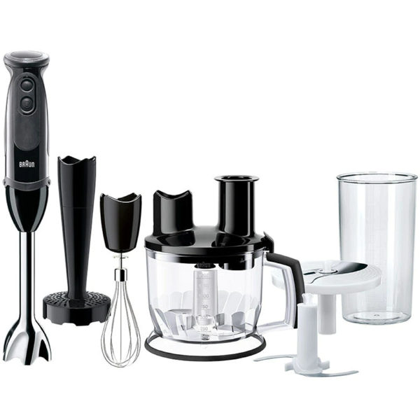 ხელის ბლენდერი Braun MQ5277BK HB, 1000W, 500Ml, Blender, Black