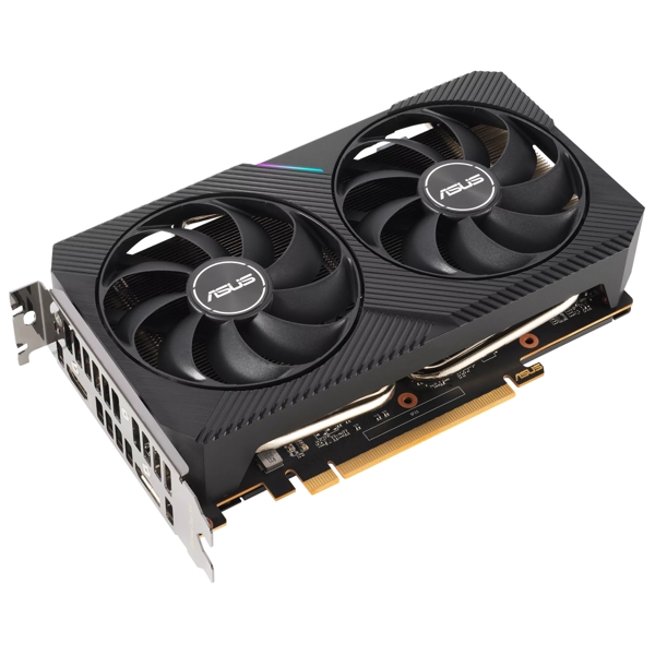 ვიდეო დაფა Asus 90YV0HA1-M0NA00, Radeon RX6500XT, 4GB, 64bit, HDMI, DP, Black