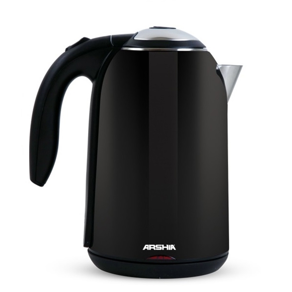 ელექტრო ჩაიდანი Arshia EK622-1801, 1800W, 1.7L, Electric Kettle, Black