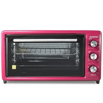 ელექტრო ღუმელი Kumtell LX-3525, 1650W, 45L, Electric Oven, Bordo