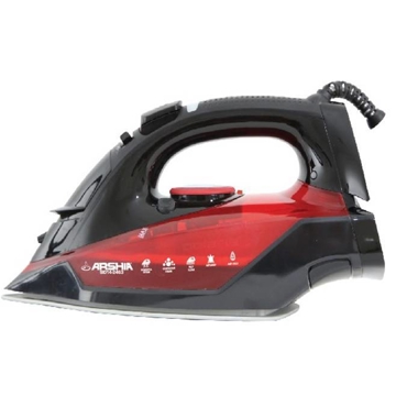 ორთქლის უთო Arshia SI014-2463, 2200W, 350ML, Steam Iron, Red