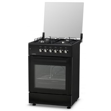 გაზქურა Luxell LF66GE-40 4 Oven Gas Black