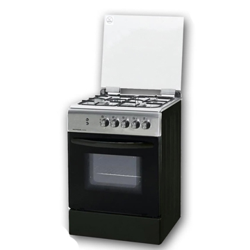 გაზქურა Luxell LF60GG40 4 Oven Gas Black