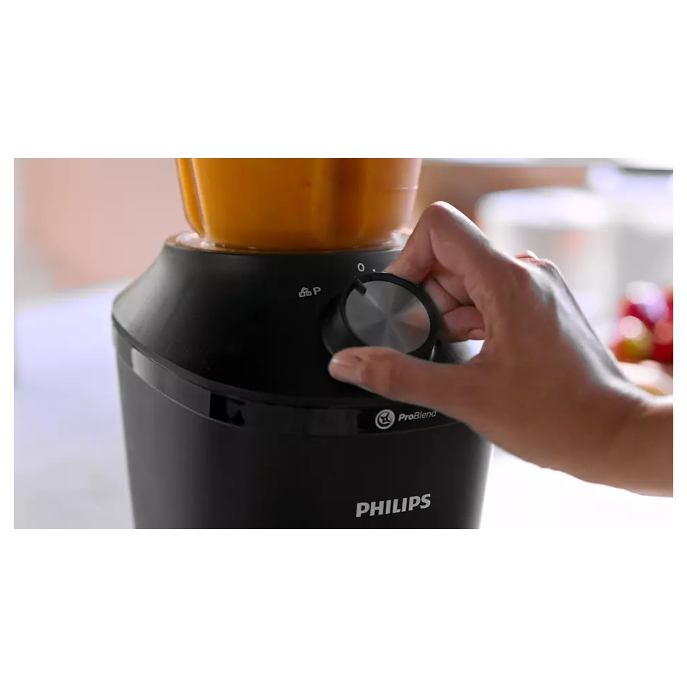 ბლენდერი Philips HR2191/01, 600W, 2L, Blender, Black