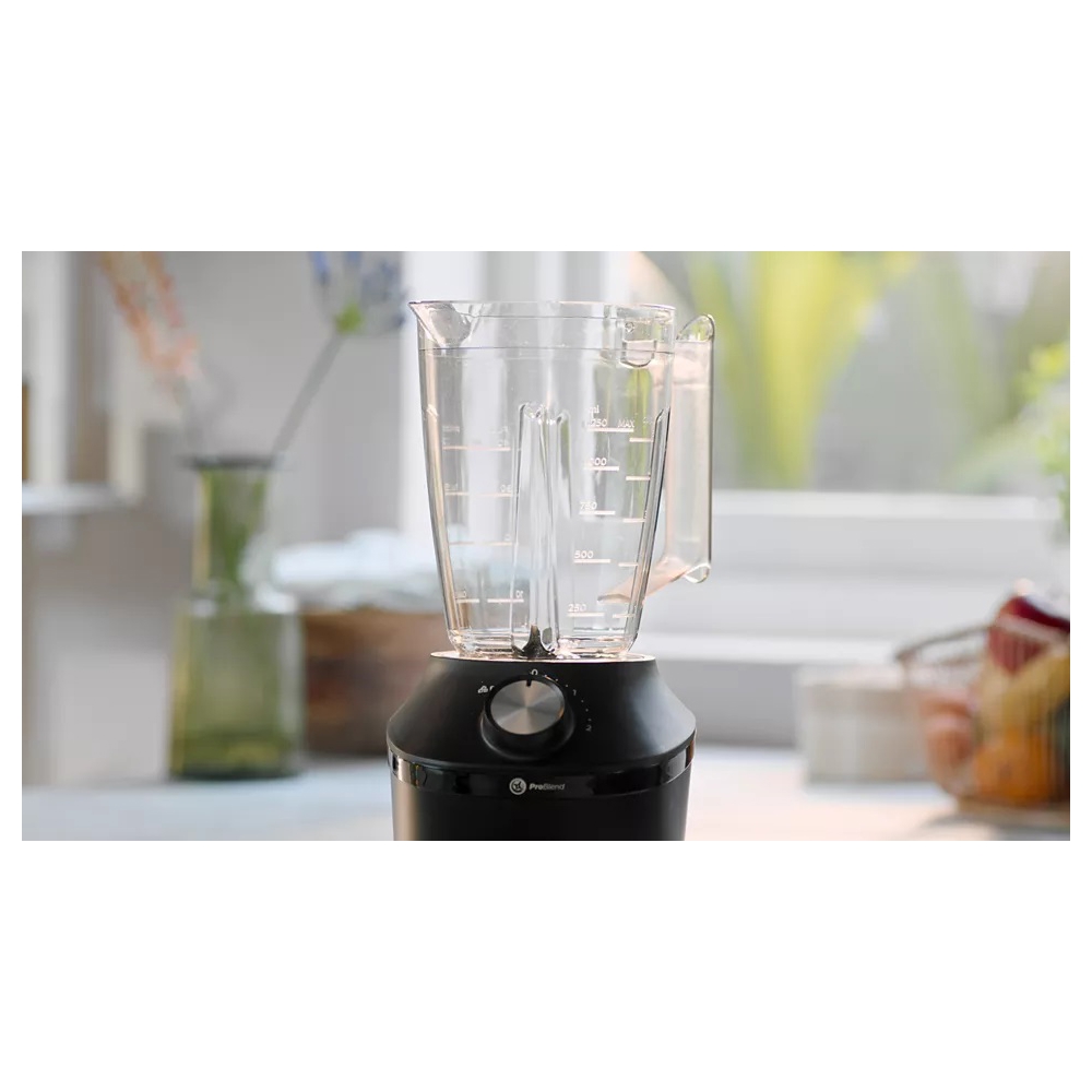 ბლენდერი Philips HR2191/01, 600W, 2L, Blender, Black