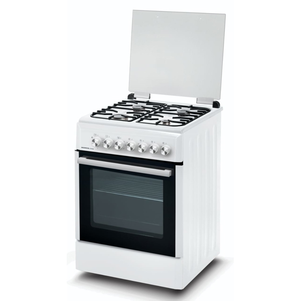 გაზქურა Hightec HK-664 WGE 4 Oven Gas White