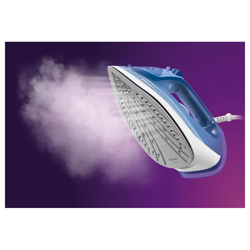 ორთქლის უთო Philips DST3031/20, 2400W, 300ML, Steam Iron, Blue