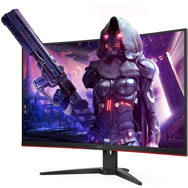 მონიტორი AOC C32G2AE/BK 31.5" FHD Gaming Monitor, HDMI, DP, VGA, Black