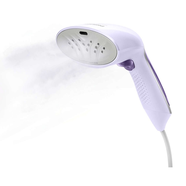 ორთქლის უთო Philips GC360/30, 1200W, 70ML, Handheld Garment Steamer, White/Purple