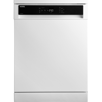 ჭურჭლის სარეცხი მანქანა Vestel DWA1B3BOW A++, 57Dba, Dishwasher, White