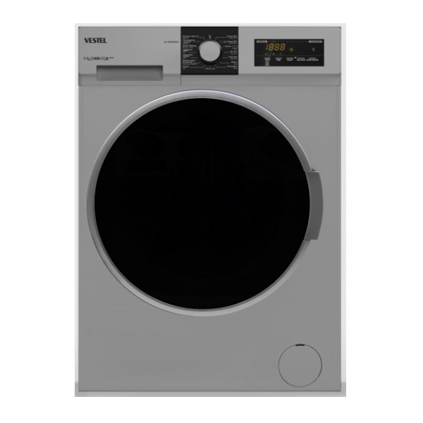 სარეცხი მანქანა Vestel W 7B104TDS 7kg, A+++, 1000Rpm, Grey