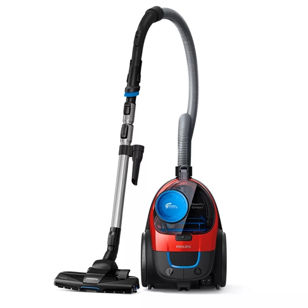 მტვერსასრუტი Philips FC9330/09, 900W, 1.5L, Vacuum Cleaner, Black/Red