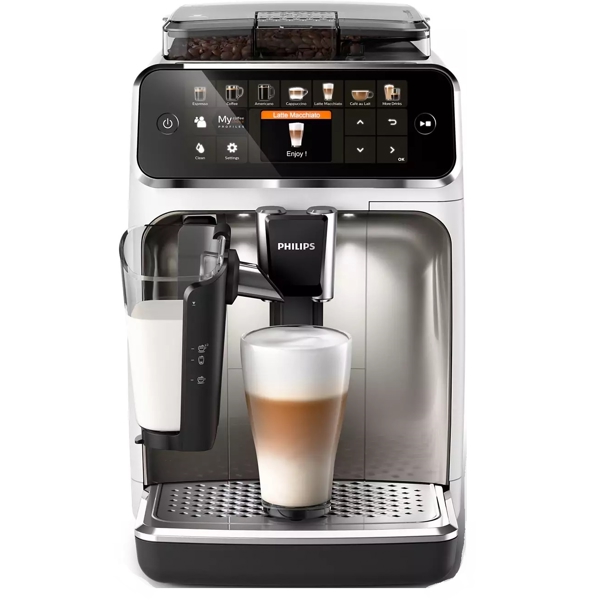 ყავის აპარატი Philips EP5443/90, 1.8L, Fully Automatic Espresso Coffee Machine, White