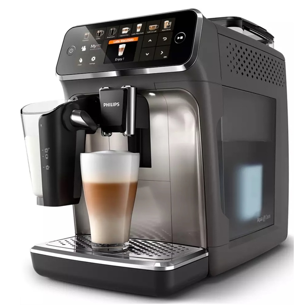 ყავის აპარატი Philips EP5444/90, 1.8L, Fully Automatic Espresso Coffee Machine, light Gray