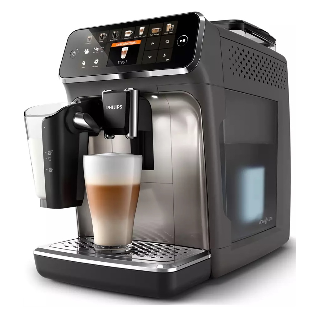 ყავის აპარატი Philips EP5444/90, 1500W, 1.8L, Coffee Machine, light Gray