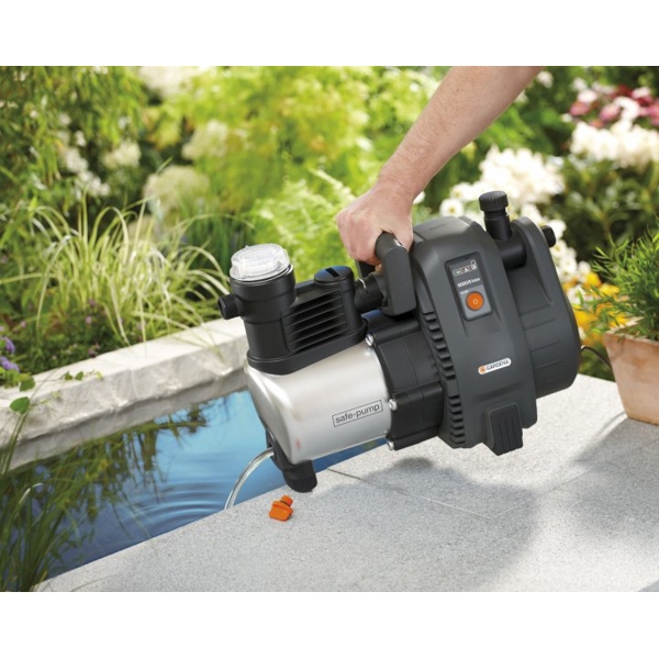 წყლის ტუმბო Gardena 6000/6 Inox, 100L/m, 8m, Garden Pump, Black/Silver