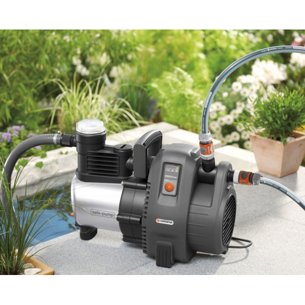 წყლის ტუმბო Gardena 6000/6 Inox, 100L/m, 8m, Garden Pump, Black/Silver