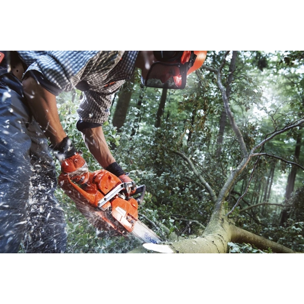 ბენზოხერხი Husqvarna 555, Chainsaw, Orange