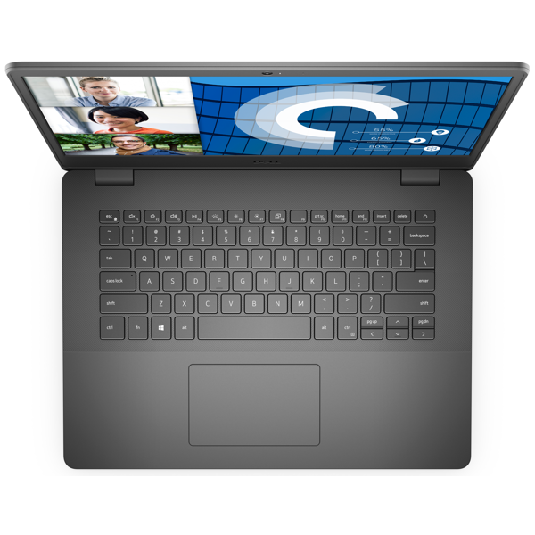 ნოუთბუქი Dell Vostro 3400 14" FHD, i5-1135G7, 8GB, 256GB SSD + 1TB HDD, Integrated, Linux, Black