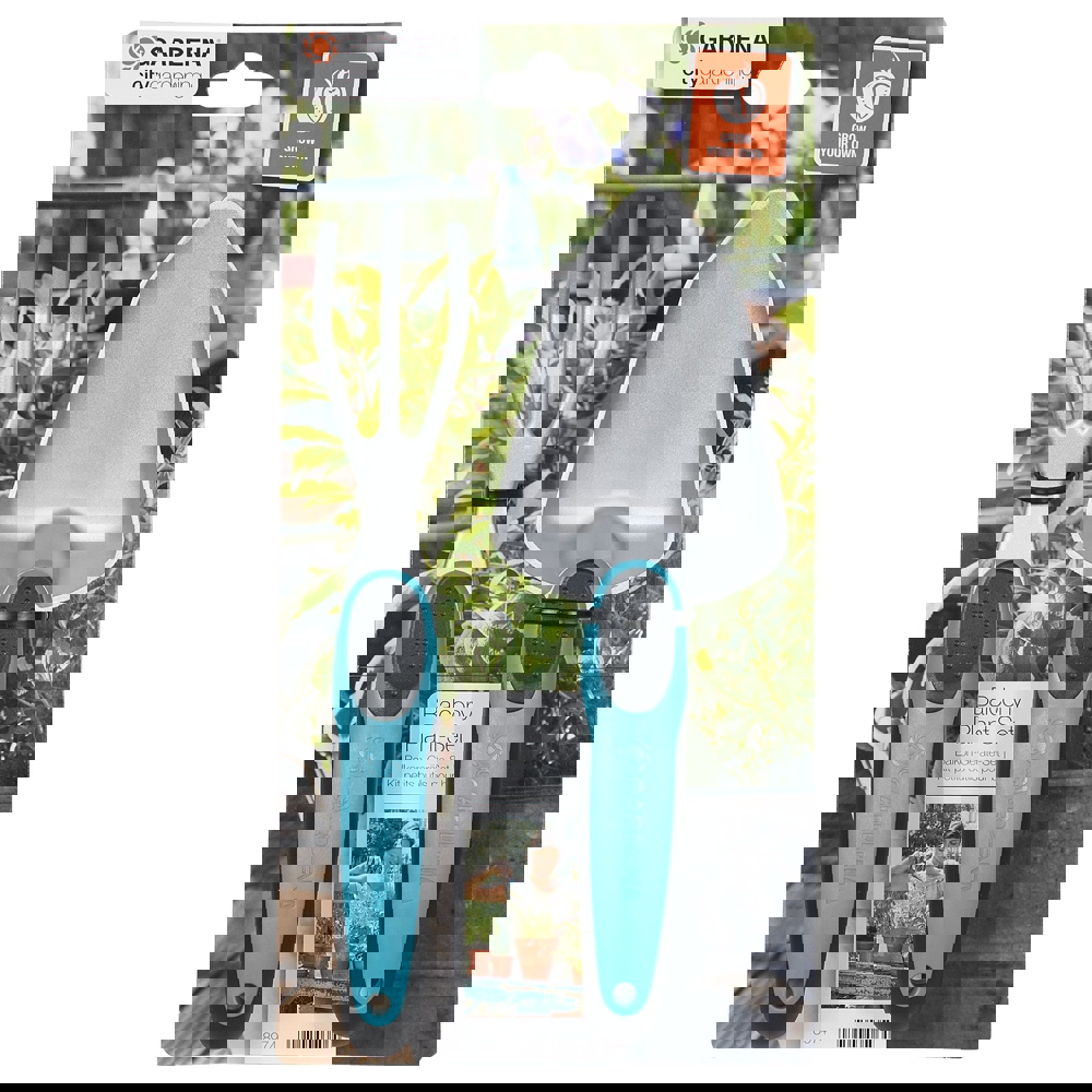 Gardena 08974-20, Handtools Set, Black/Blue