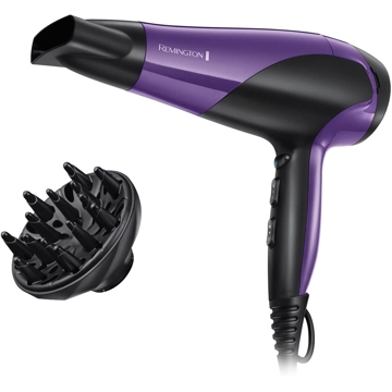 თმის საშრობი Remington D3190 2200W Hair Dryer Black/Purple