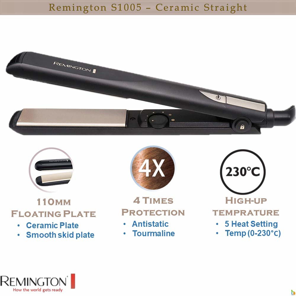 Remington S1005 Hair iron Black