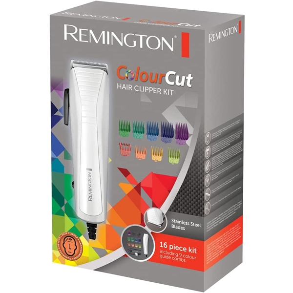 თმის საკრეჭი Remington HC5035 ColourCut Hair Clipper White