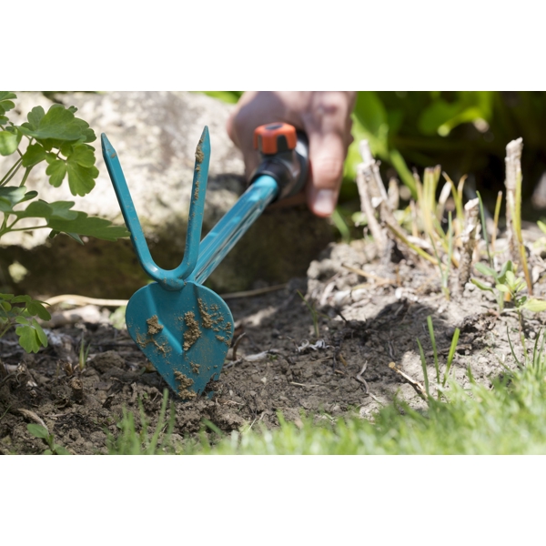 ხელის თოხი Gardena 08911-20, Combisystem Hand Hoe, Black/Green