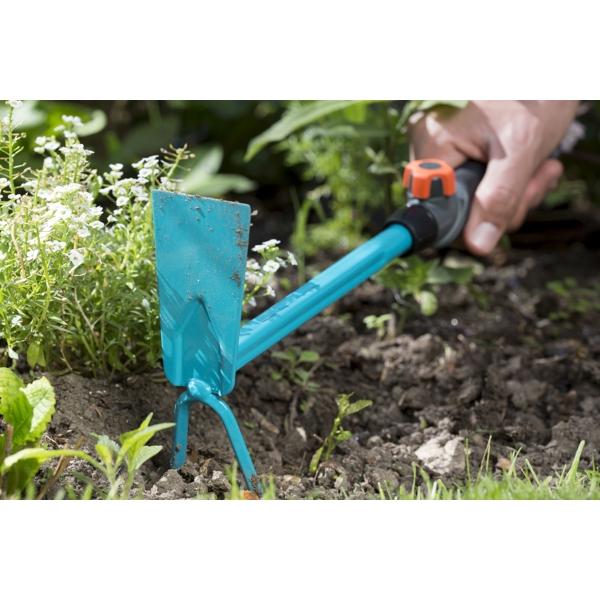 Gardena 08913-20, Combisystem Hand Hoe, Black/Blue