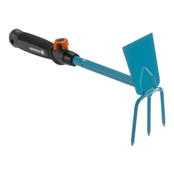 ხელის თოხი Gardena 08915-20, Combisystem Hand Hoe, Black/Blue