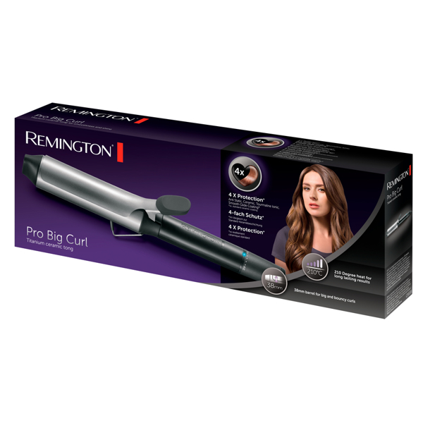 თმის სახვევი Remington Ci5538 Curler Black/Silver