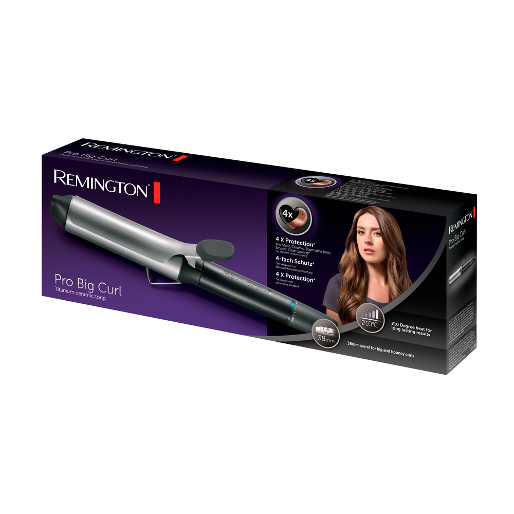 თმის სახვევი Remington Ci5538 Curler Black/Silver