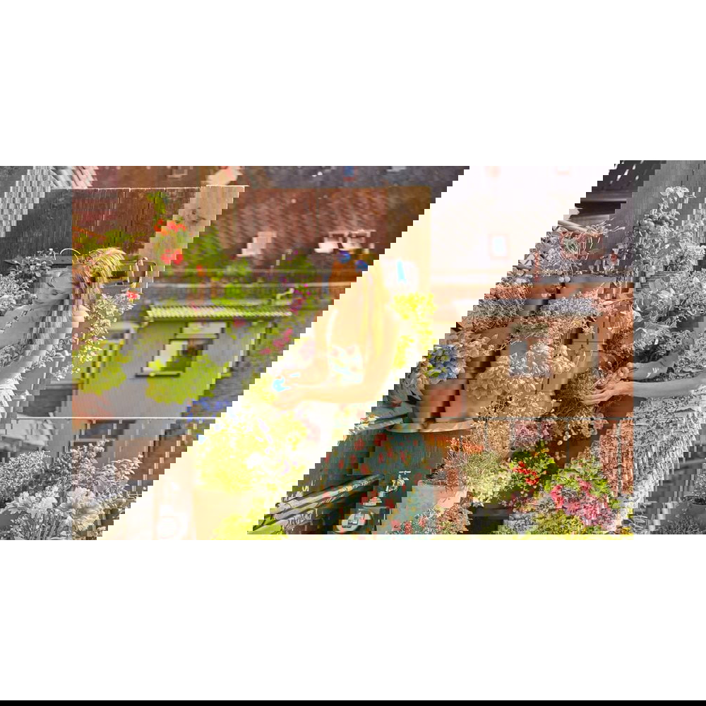 ქოთნის კომპლექტი Gardena 13150-20, Basic Set Vertical, Gray