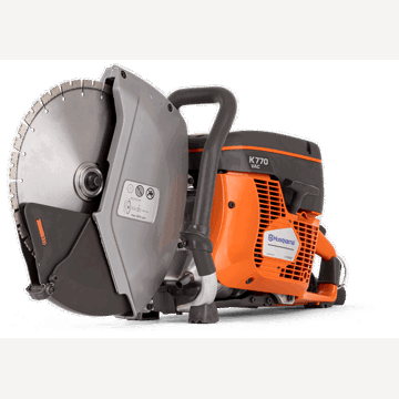 ბეტონის საჭრელი აპარატი Husqvarna 770 VAC, Power Cutter, Orange