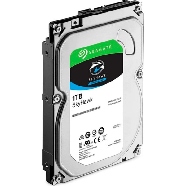 Seagate ST1000VX008 SkyHawk HDD 1TB, 3.5" SATA 6Gb/s, 64Mb, 5900rpm