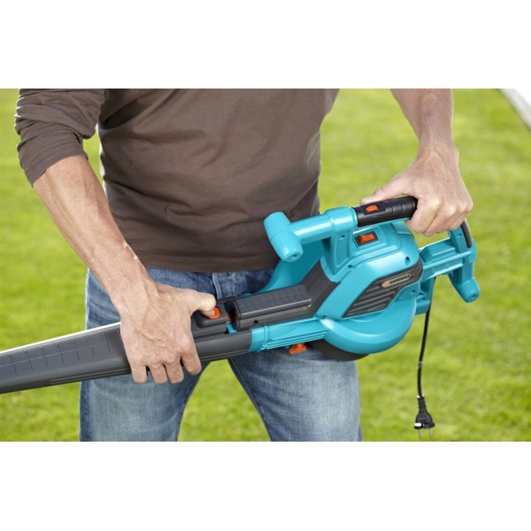 ჰაერის საბერი Gardena  ErgoJet 3000, Electric Blower/Vac, Green