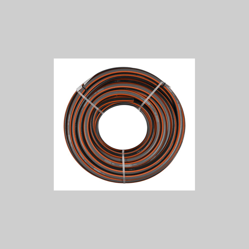 სარწყავი მილი Gardena 18055-20, 50m, Comfort Flex Hose 19 mm, Black/Orange