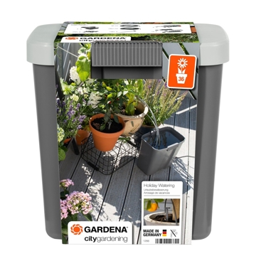 ავტომატური სარწყავი სისტემა Gardena 01266-20, Holiday Watering Set with Water Container