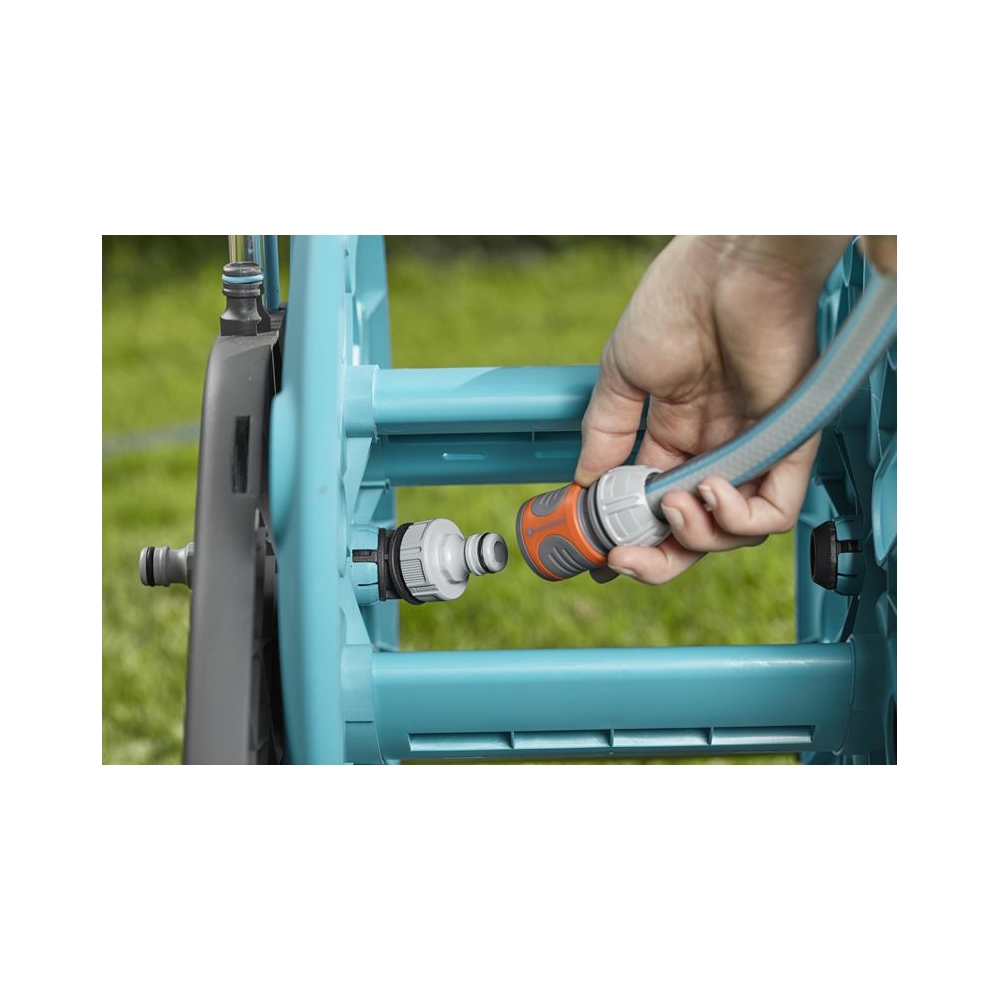 სარწყავი მილის ბარაბანი Gardena 18515-20, Hose Trolley AquaRoll M Easy, Green