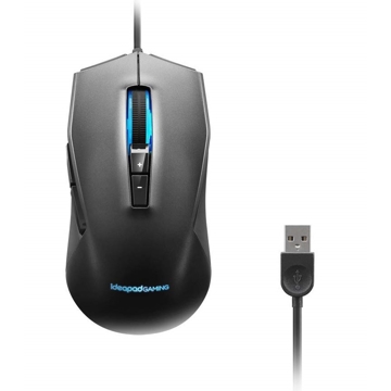 მაუსი Lenovo GY50Z71902 Ideapad Gaming Mouse M100 RGB, USB, Black