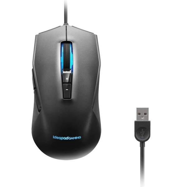 მაუსი Lenovo GY50Z71902 Ideapad Gaming Mouse M100 RGB, USB, Black