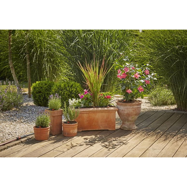 სარწყავი სისტემა Gardena 13001-20, Micro-Drip-System, Starter Set Flower Pots M