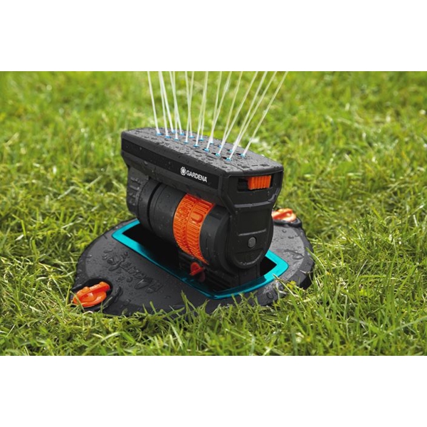 სარწყავი Gardena OS 140, Pop-Up Oscillating Sprinkler, Black