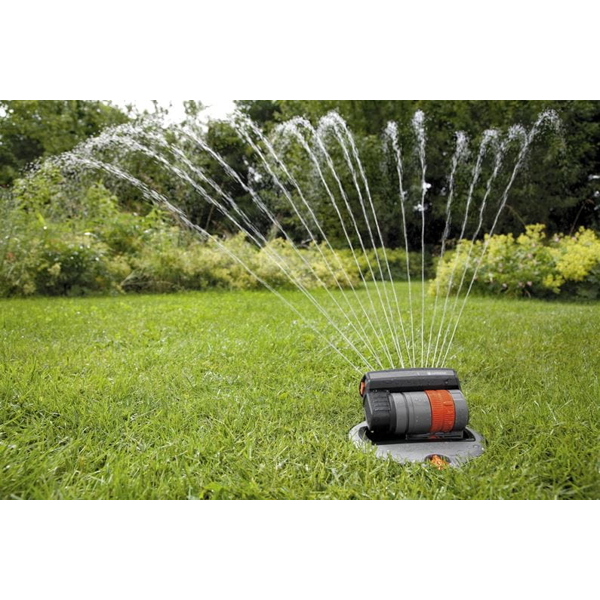 სარწყავი Gardena 08220-29, Pop-Up Oscillating Sprinkler, Black