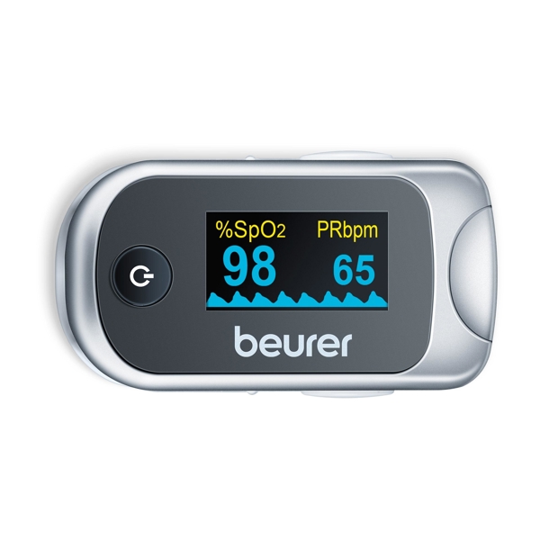 პულსოქსიმეტრი Beurer PO 40, Pulse Oximeter, White/Silver