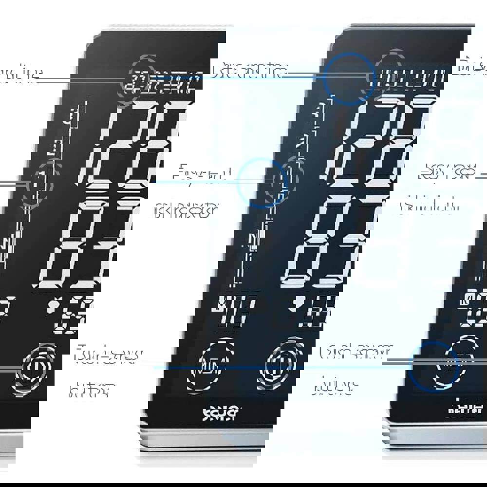 წნევის აპარატი მკლავის Beurer BM 58 Black